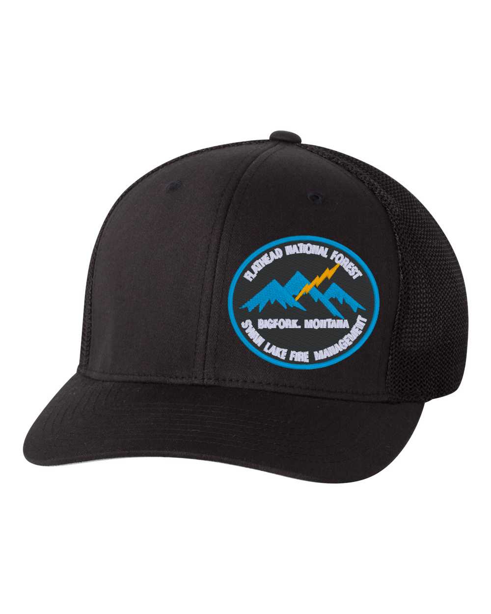 Flexfit Trucker Mesh Back Cap with Embroidered Patch - 6511