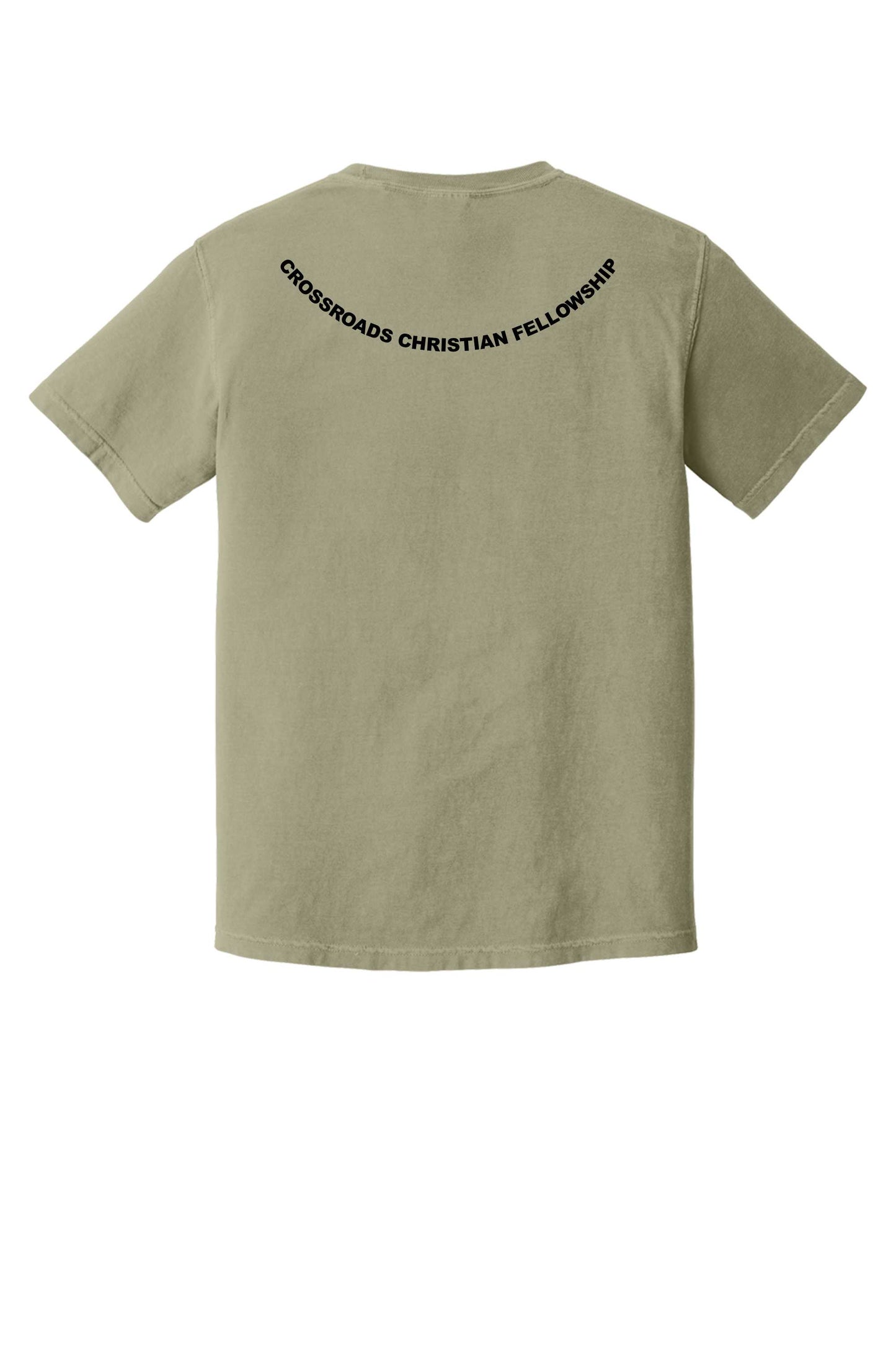 Crossroads Christian Fellowship Embroidered T- Shirt