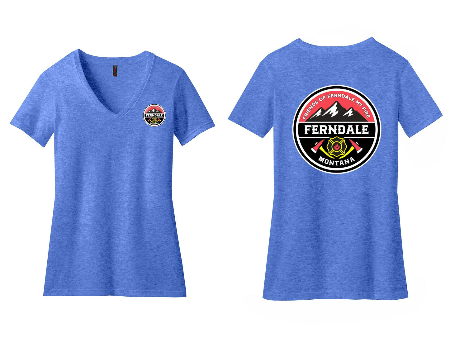 Friends of Ferndale Fire Ladies V-Neck