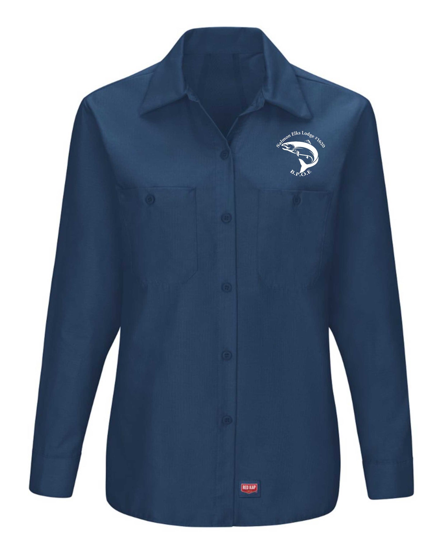 Ladies Long Sleeve Red Kap Long Sleeve Work Shirt