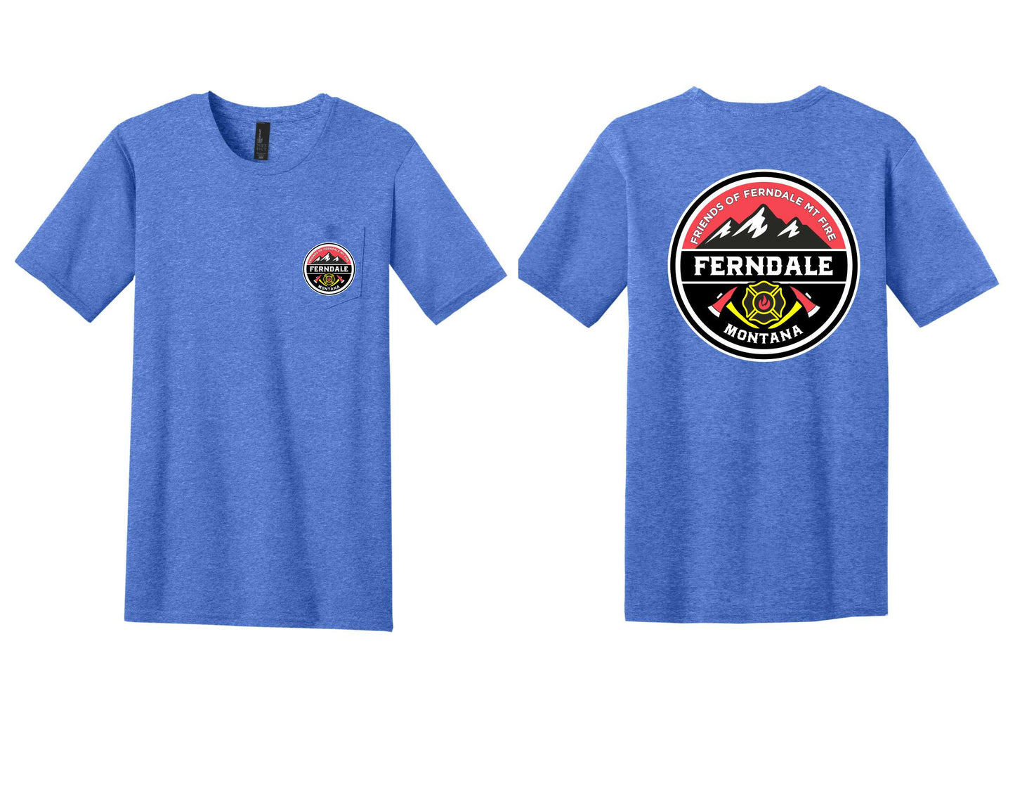 Friends of Ferndale Fire Unisex Pocket Shirt