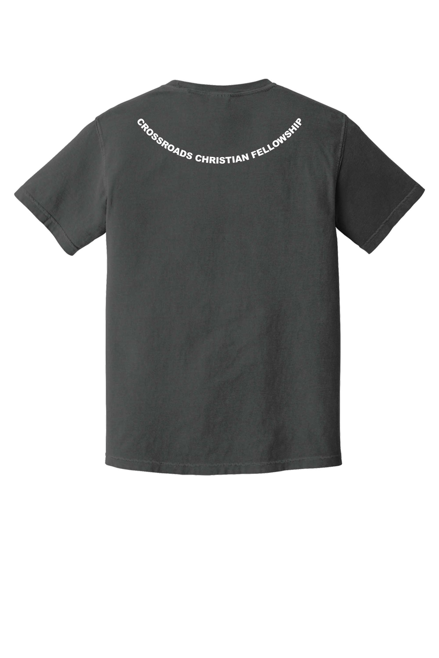 Crossroads Christian Fellowship Embroidered T- Shirt