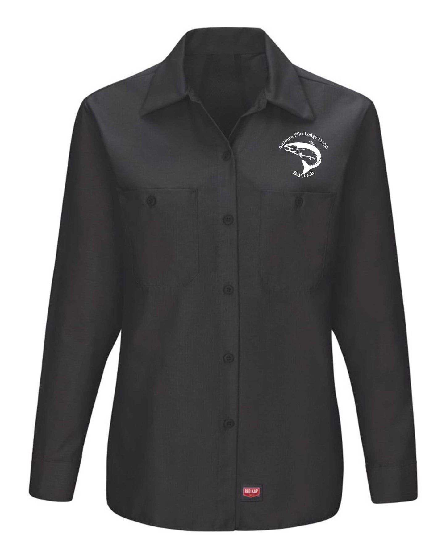 Ladies Long Sleeve Red Kap Long Sleeve Work Shirt