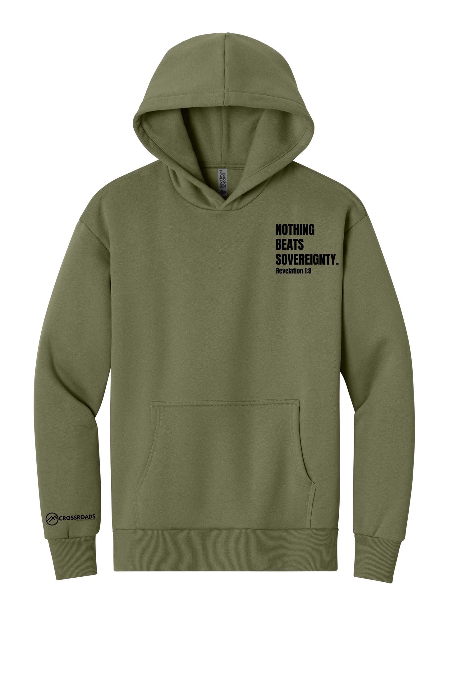Nothing Beats Sovereignty. Rev 1:8 Hoodie