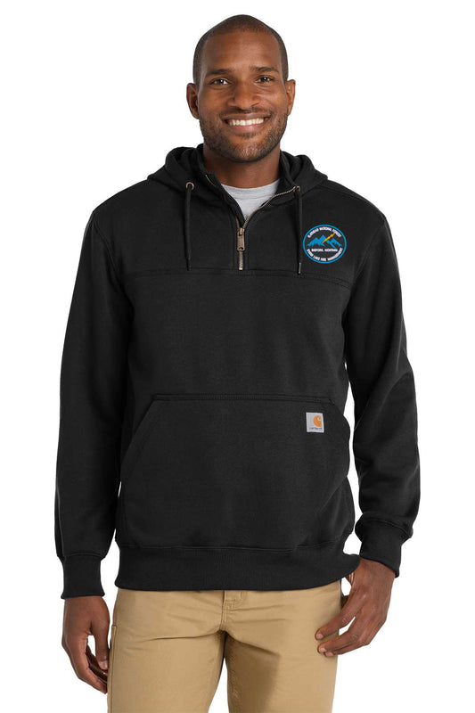 Carhartt ® Rain Defender ® Paxton Heavyweight Hooded Zip Mock Sweatshirt CT100617
