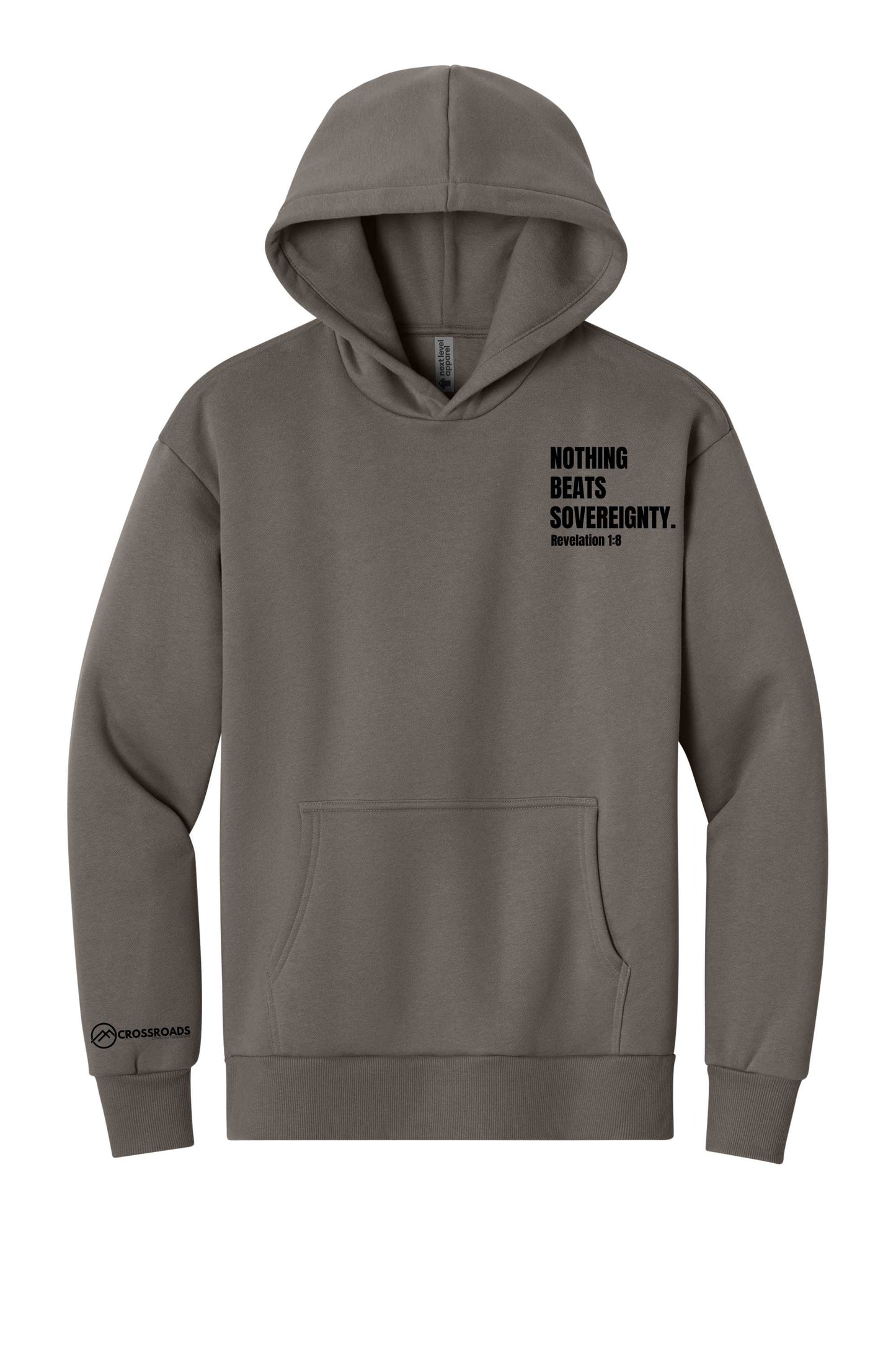 Nothing Beats Sovereignty. Rev 1:8 Hoodie