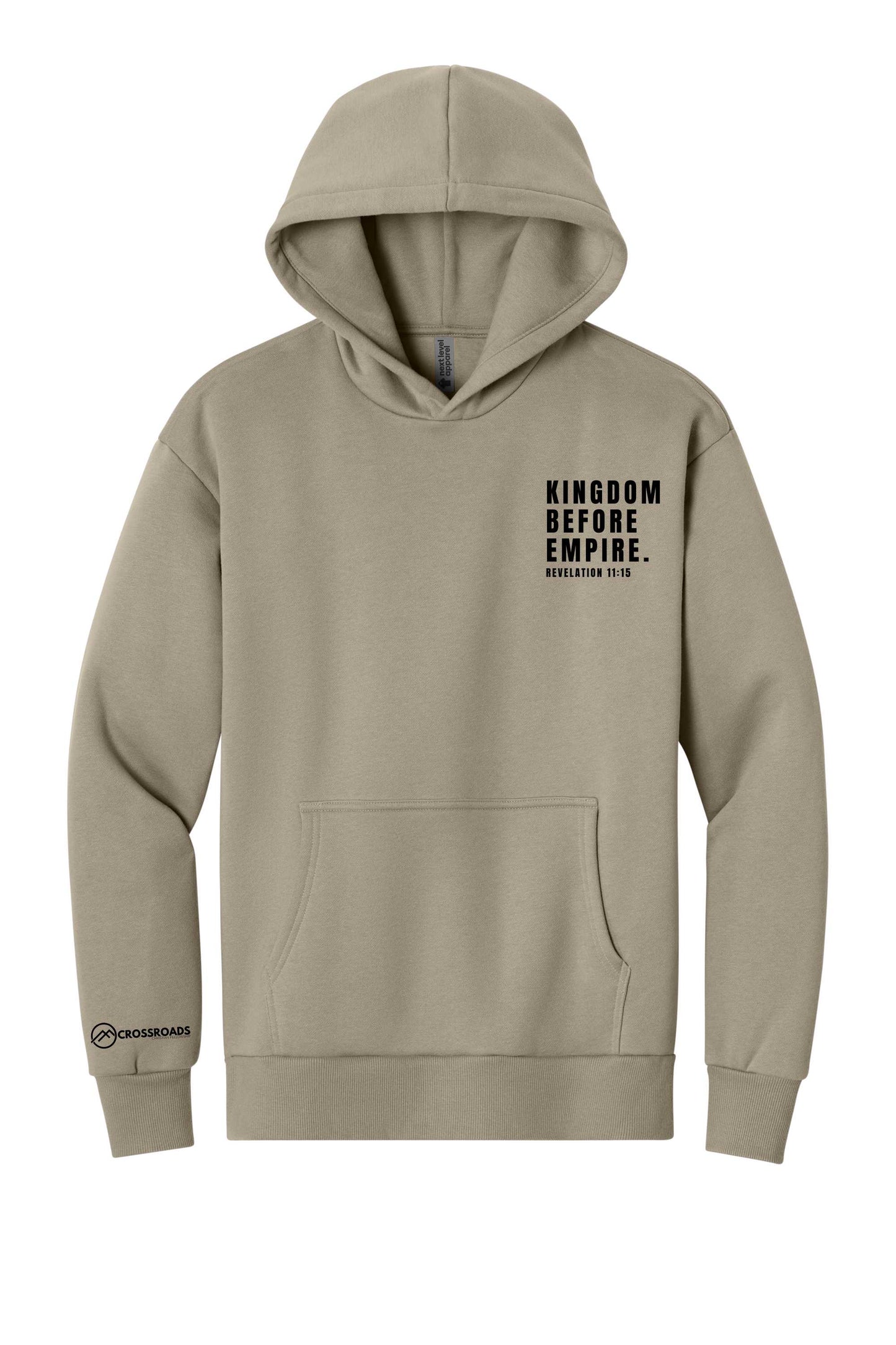 Kingdom Before Empire Revelation 11:15 Hoodie