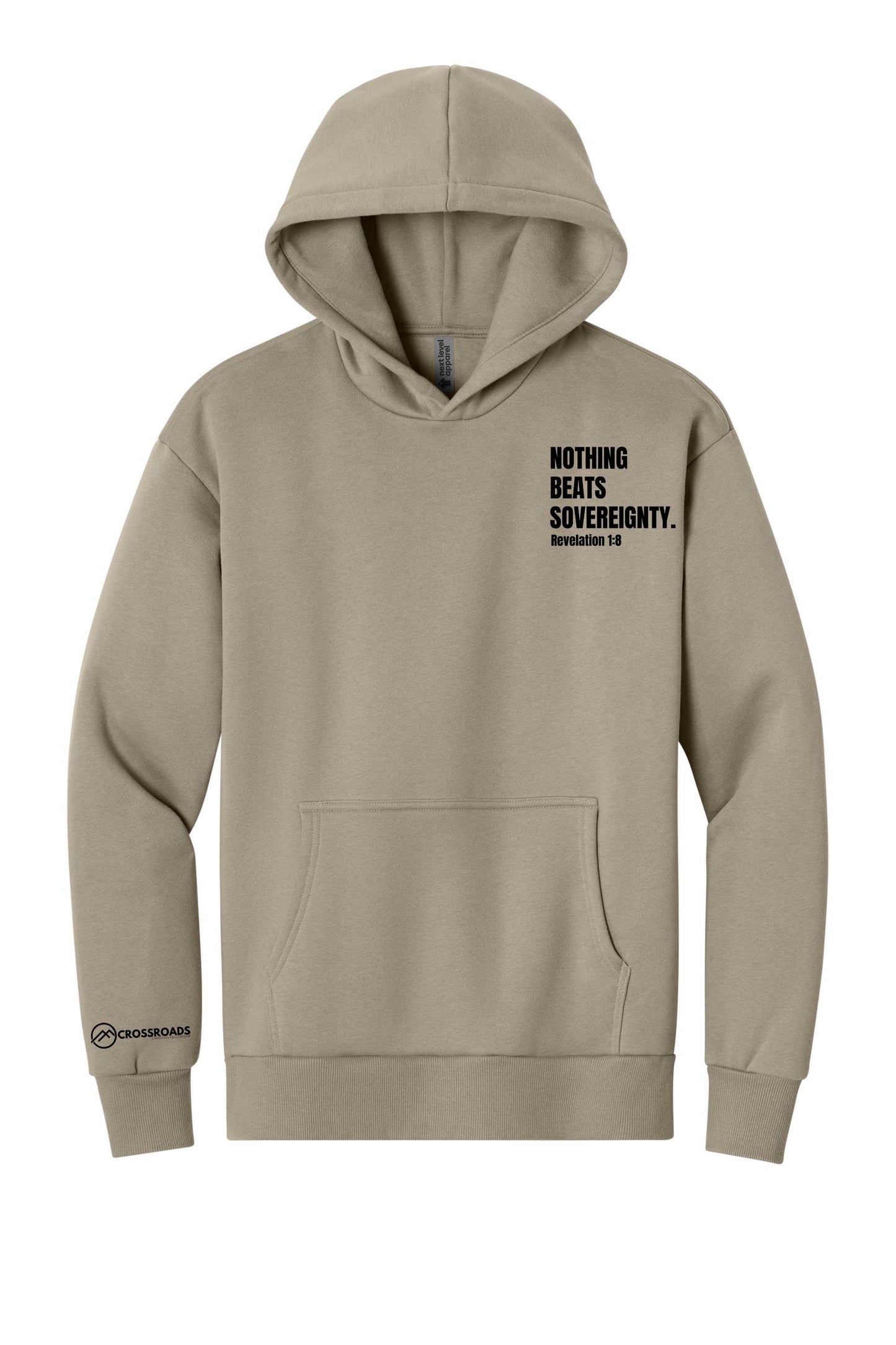 Nothing Beats Sovereignty. Rev 1:8 Hoodie