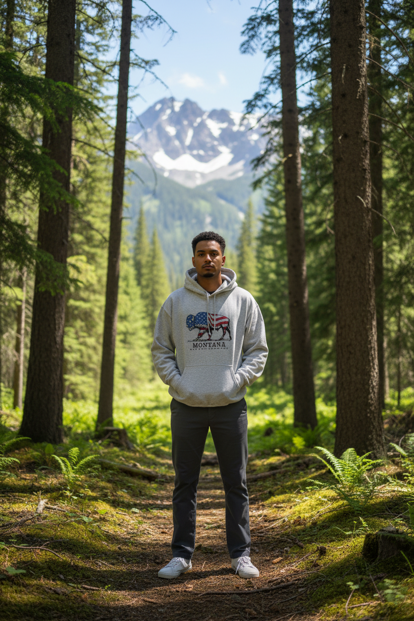 American Bison Hoodie